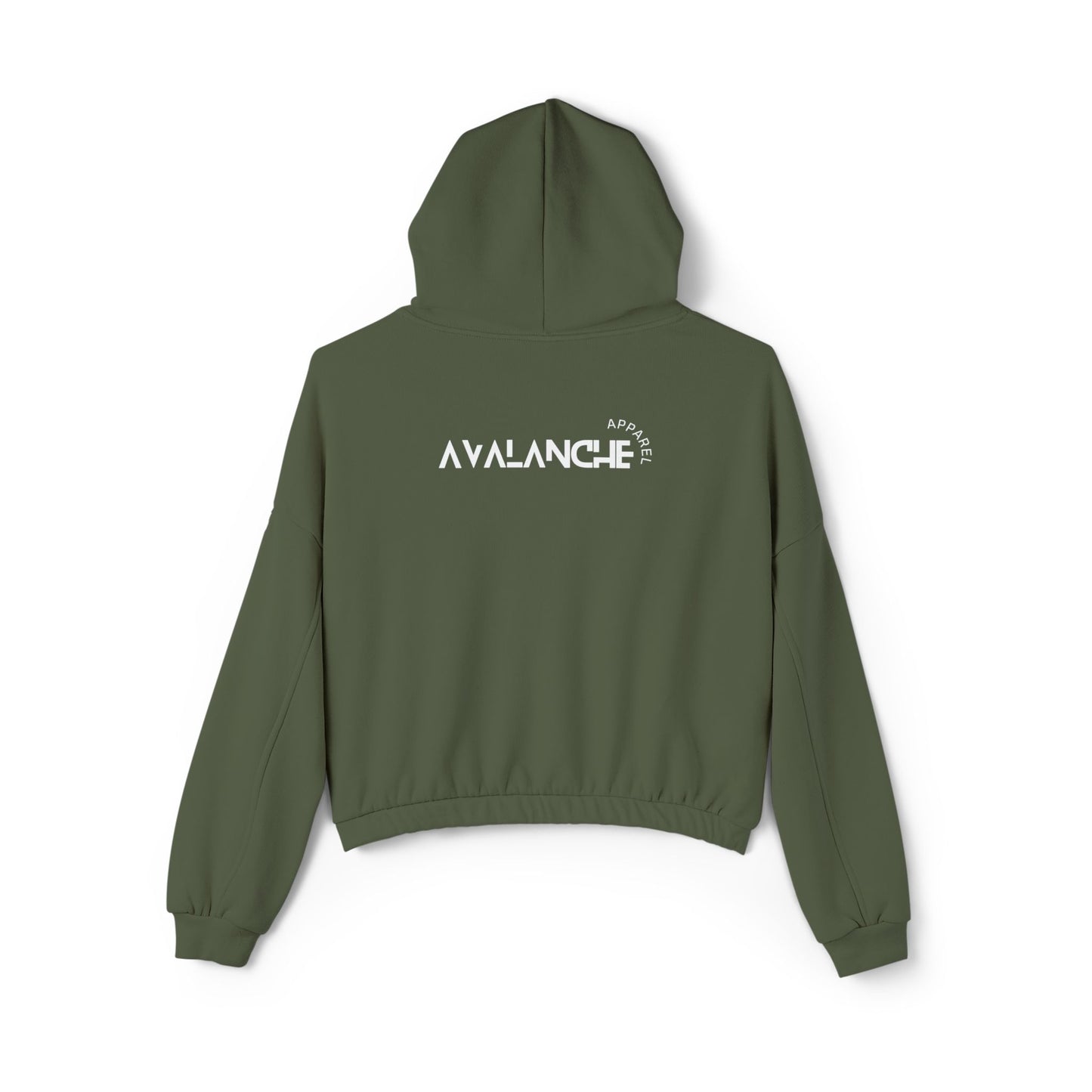 GLOW SMILIE - Women's Cinched Hoodie