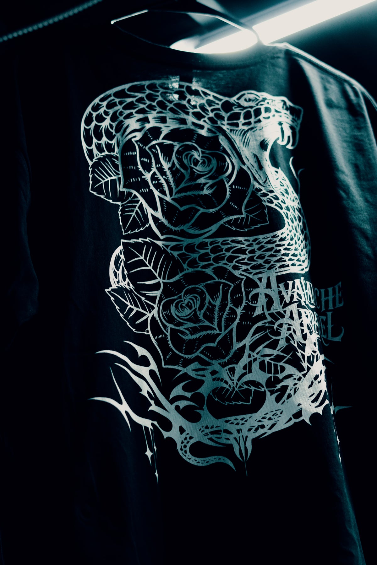 SINE GOTHIC Long Fitted Shirt