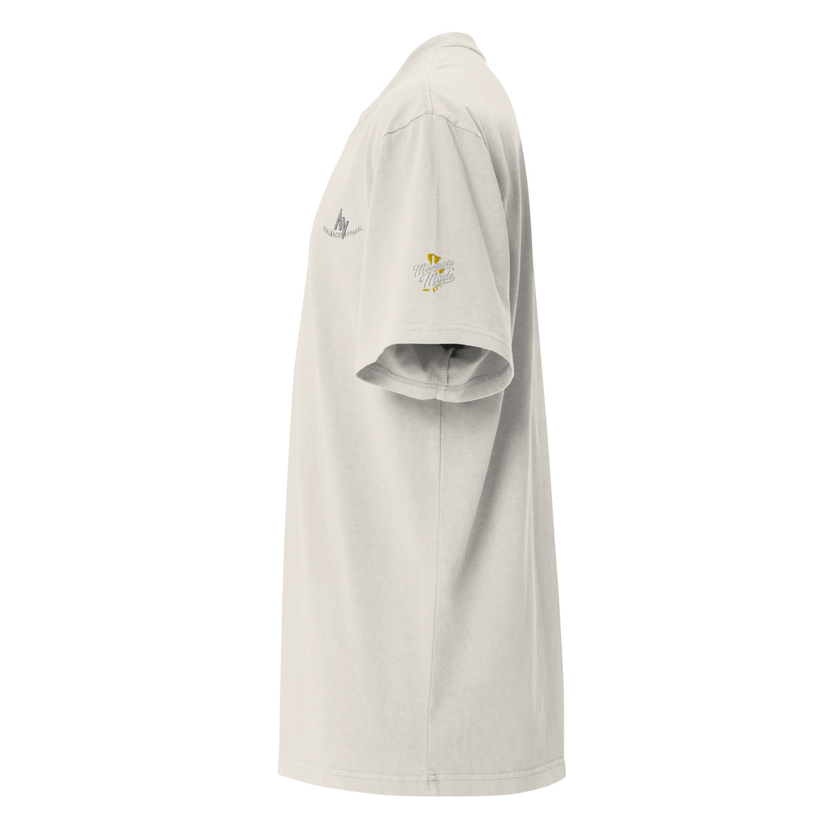 Premium Oversized Faded T-Shirt - Embroidered