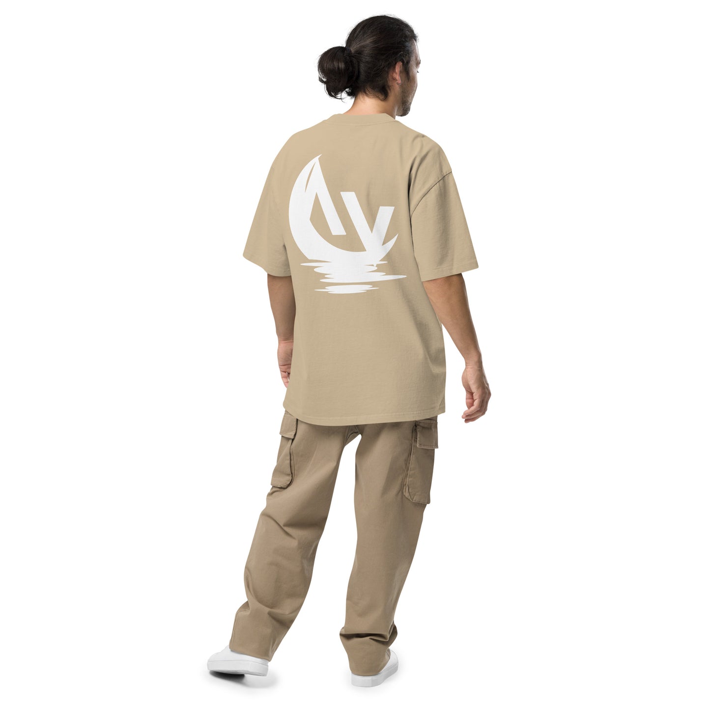 Premium Oversized Faded Shirt - LOGO