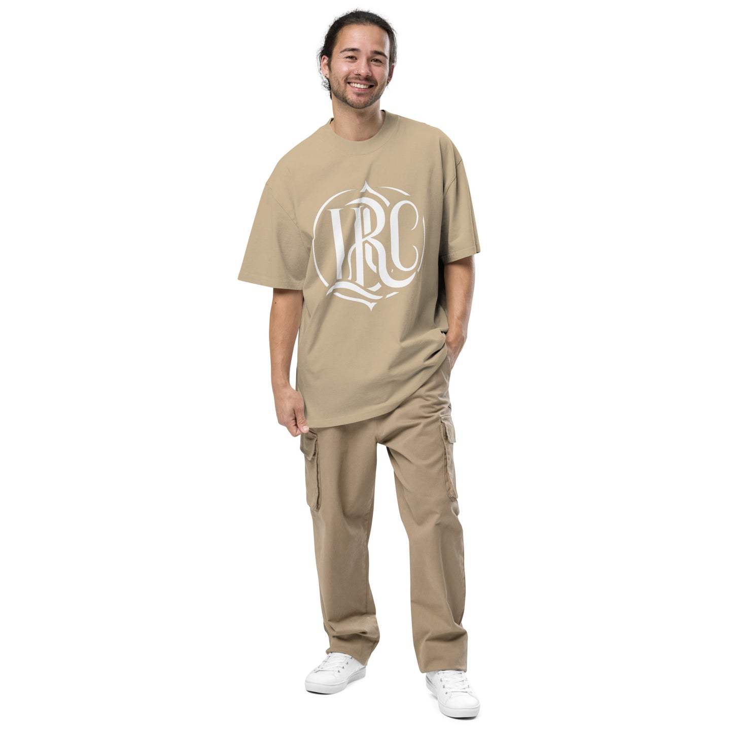 Premium Oversized Faded Shirt - LOGO