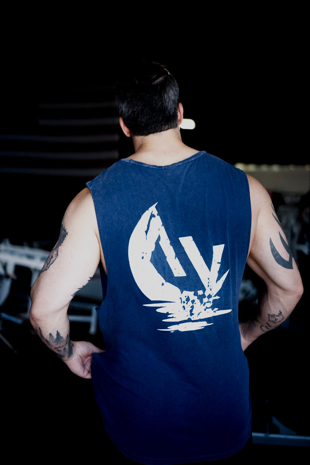 Unisex Stonewash Tank Top