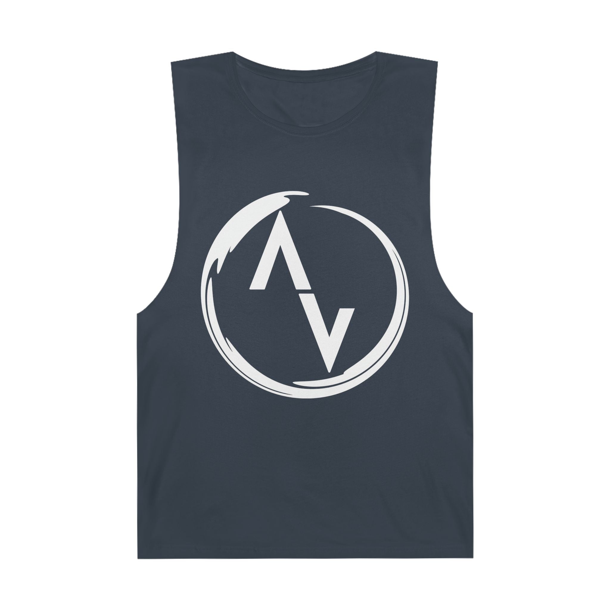 Unisex Tank Top with Minnesota Made Design - Black and Coal