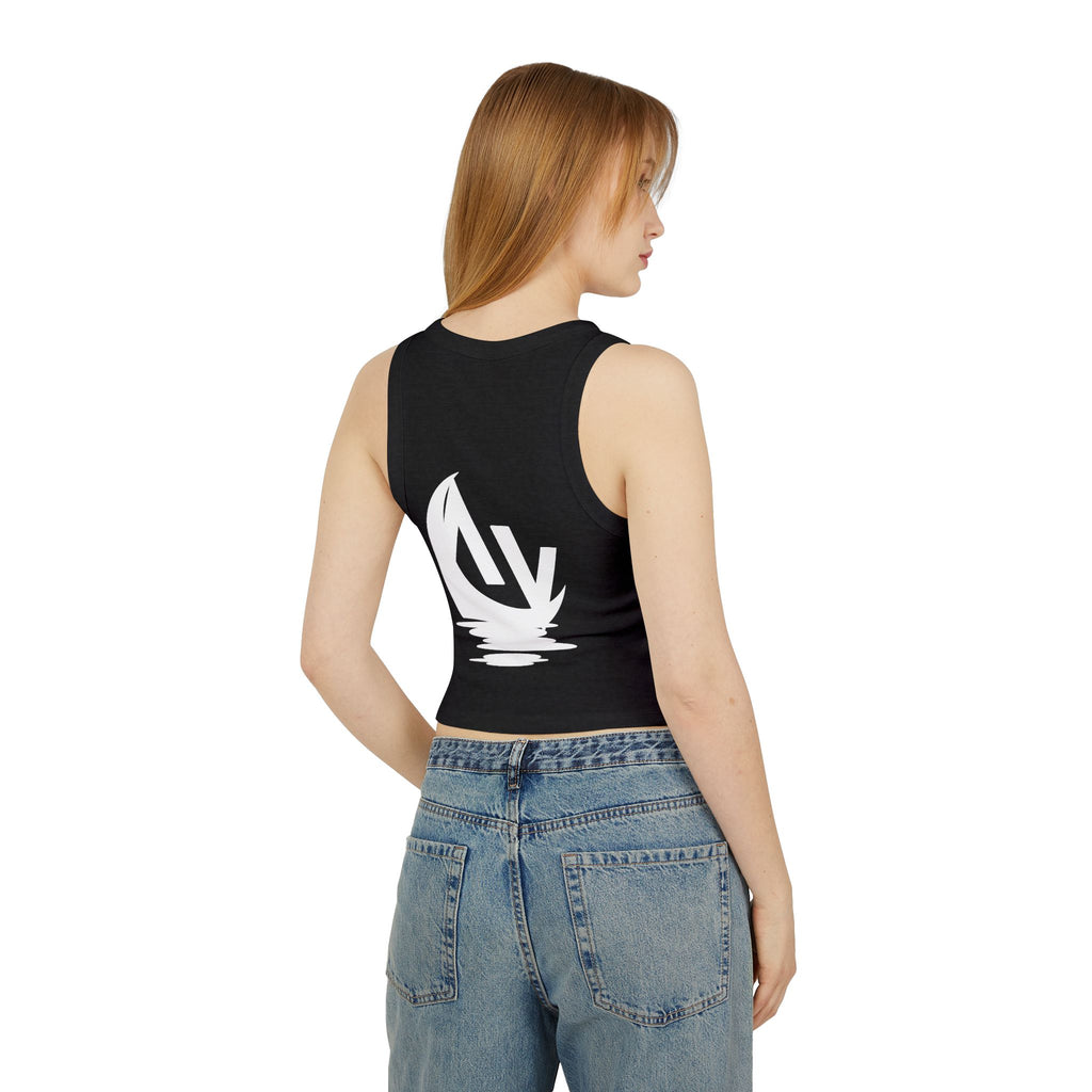 Women's Micro Rib Racer Tank Top