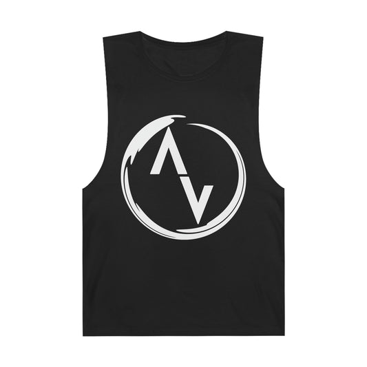Unisex Tank Top with Minnesota Made Design - Black and Coal