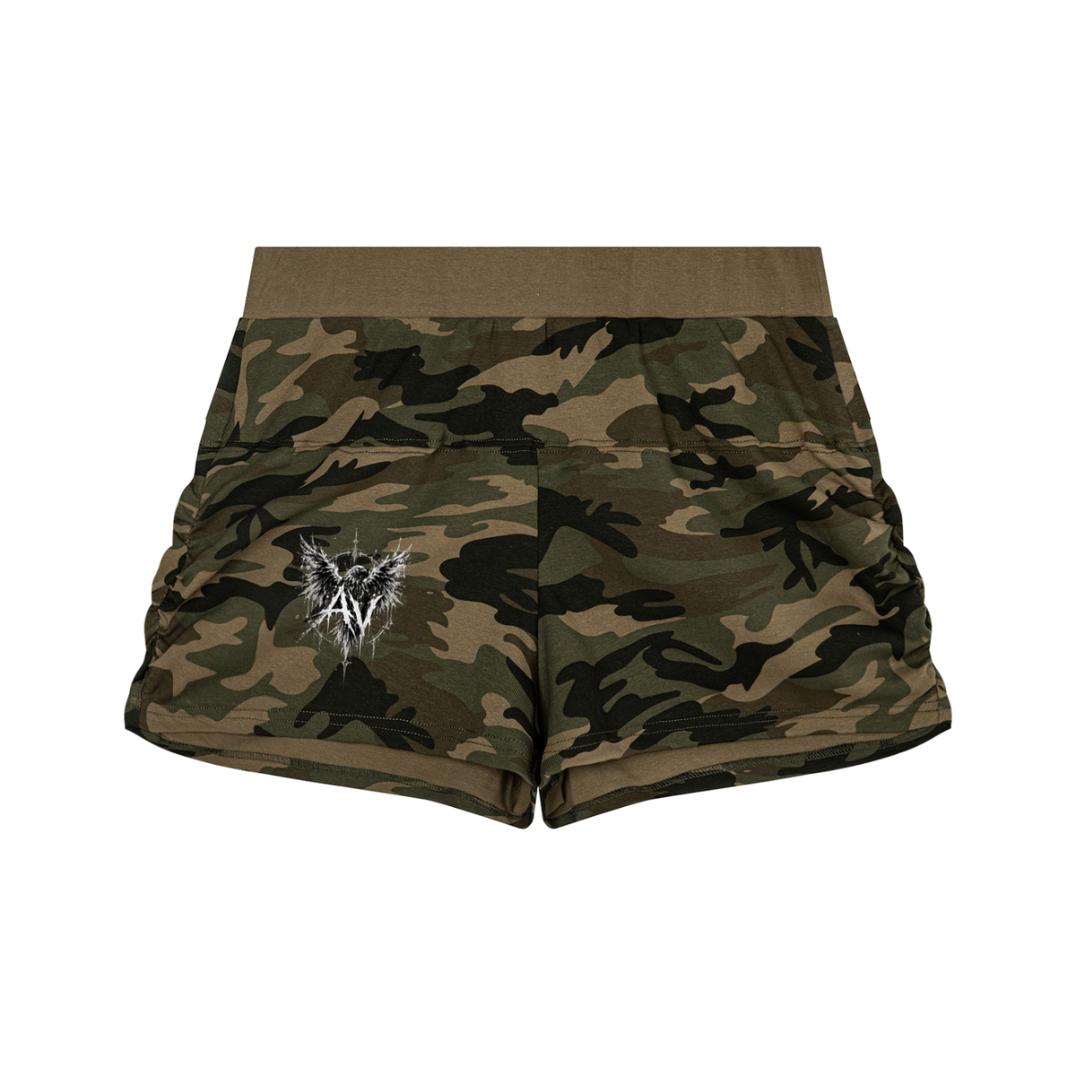Women's Slim Camo Shorts