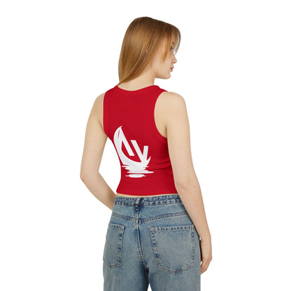 Women's Micro Rib Racer Tank Top