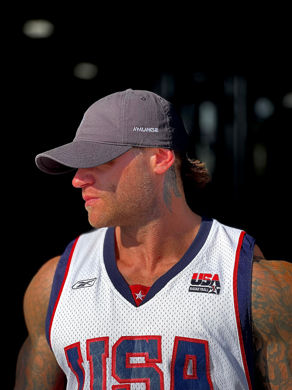 Embroidered Monogram Cap