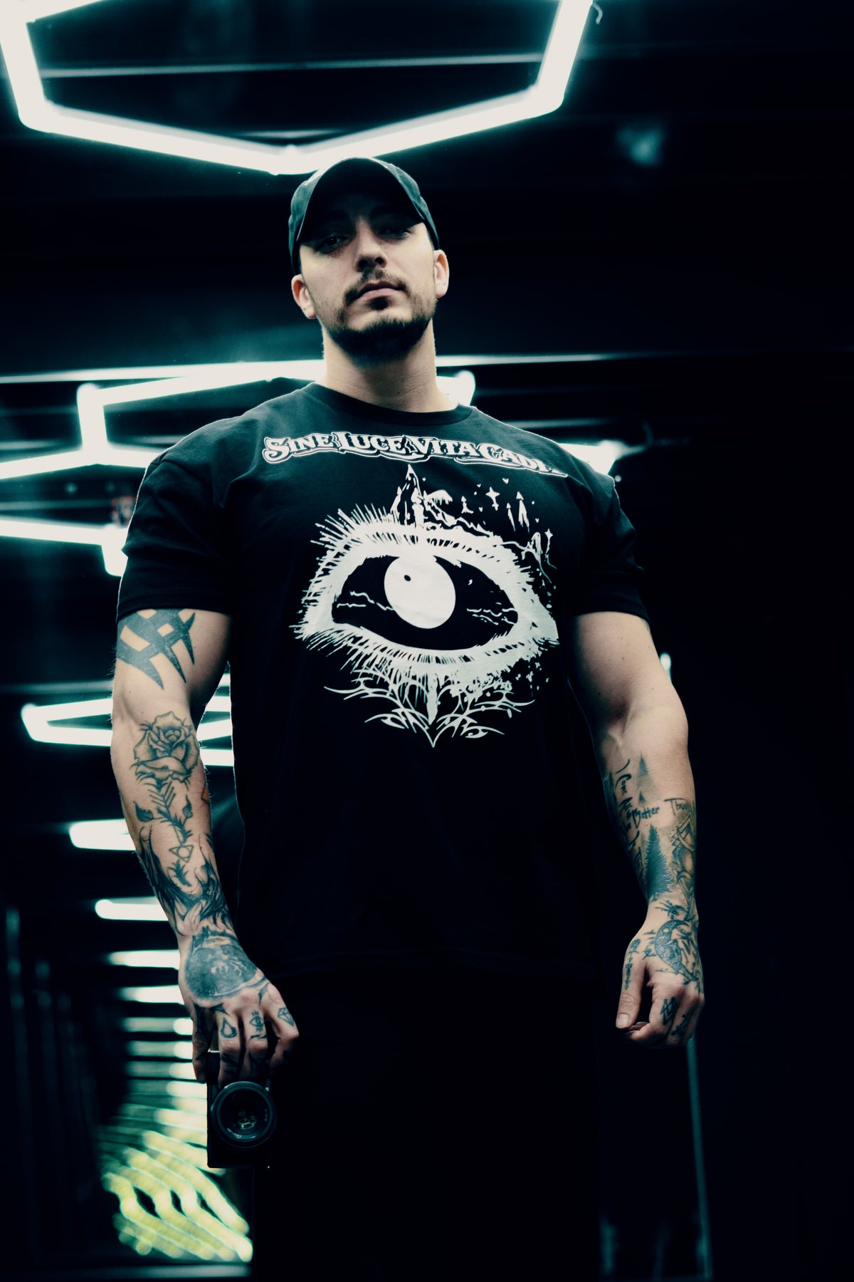 SINE GOTHIC Long Fitted Shirt