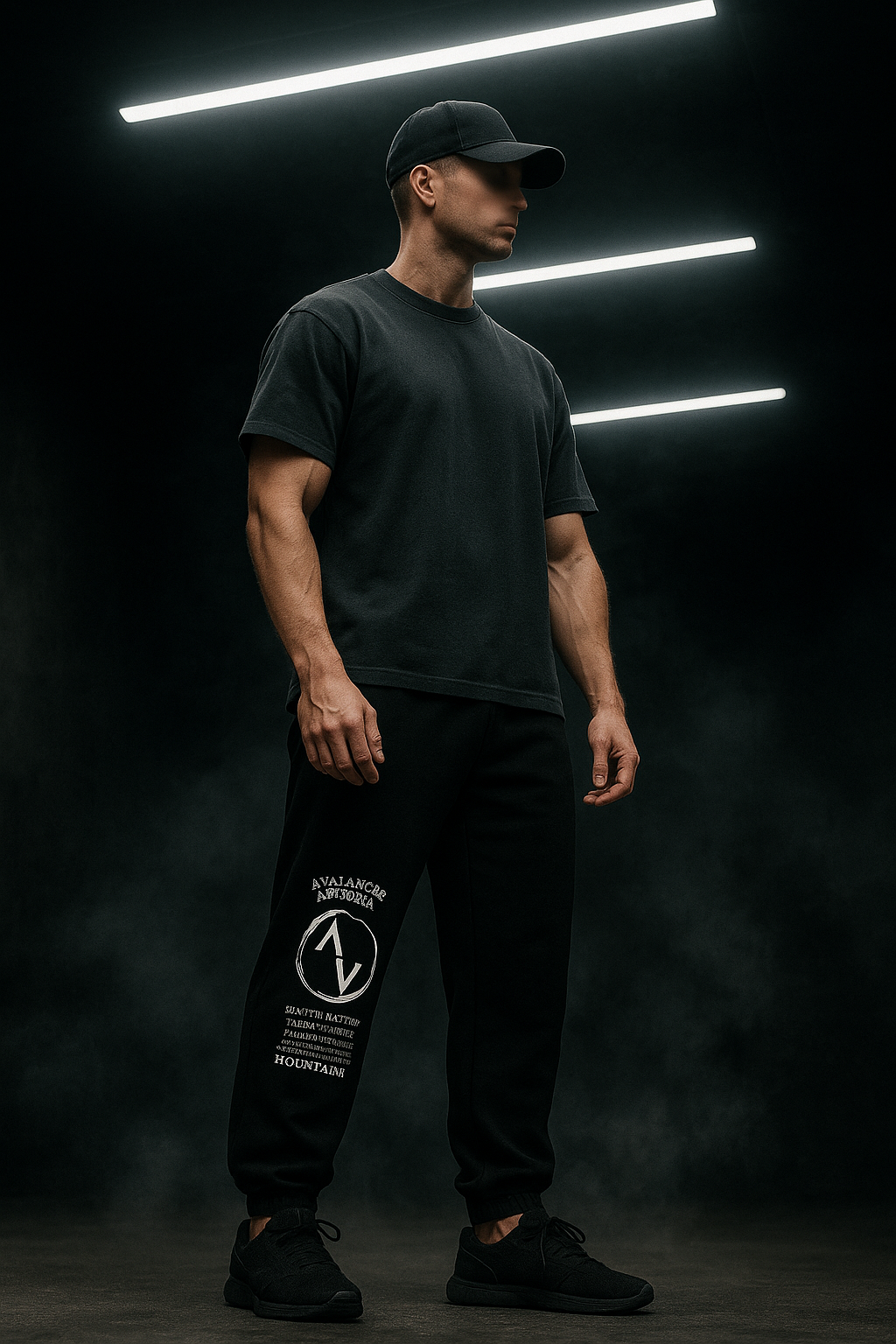 Heavyweight Sweatpants - BLACK