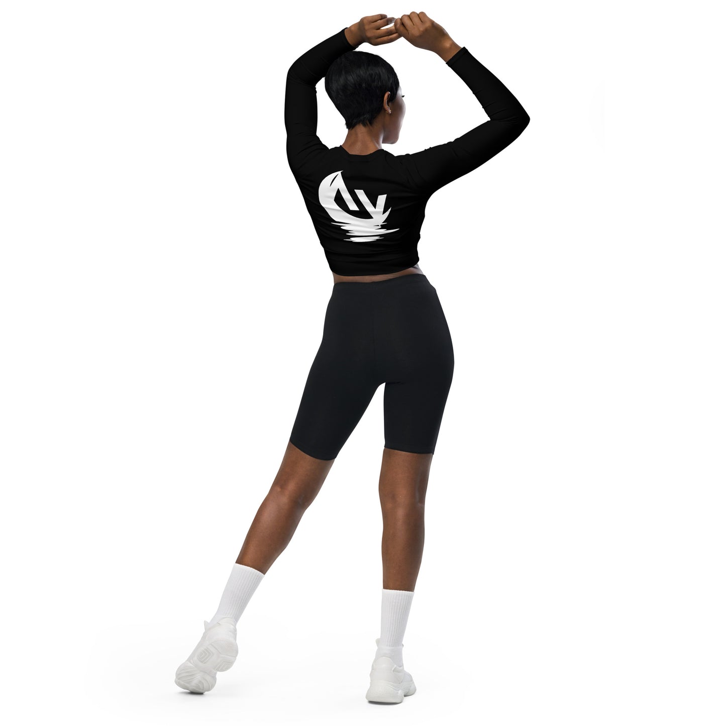 Women's Long-Sleeve Crop Top