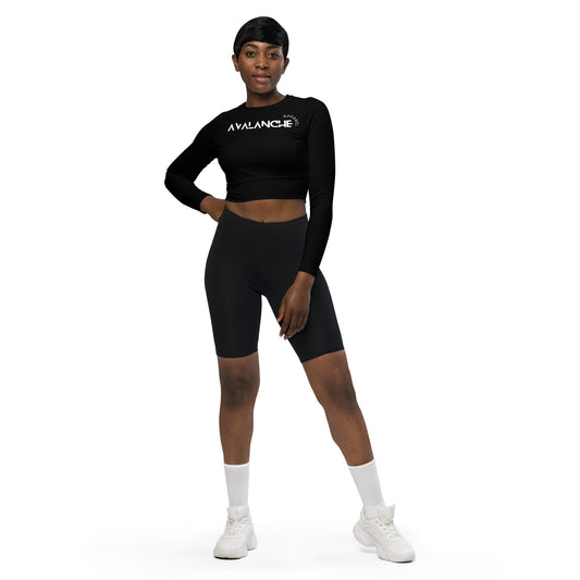 Women's Long-Sleeve Crop Top