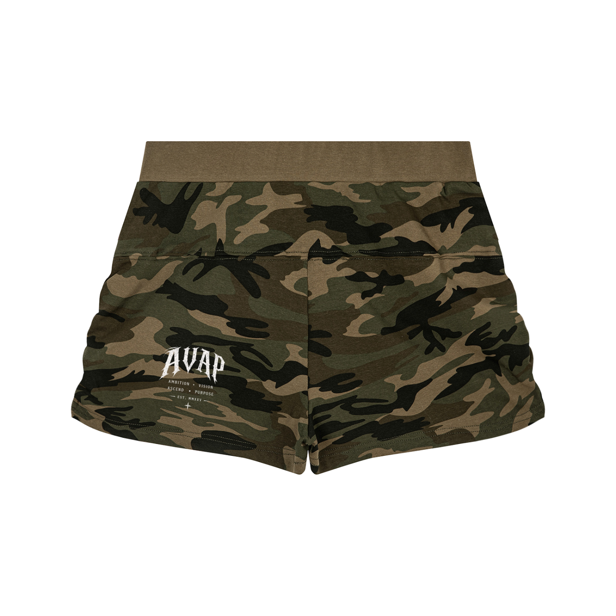Women's Slim Camo Shorts