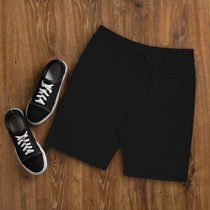 Embroidered Fleece Shorts
