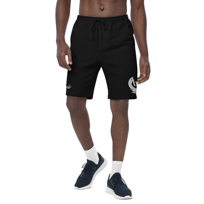 Embroidered Fleece Shorts