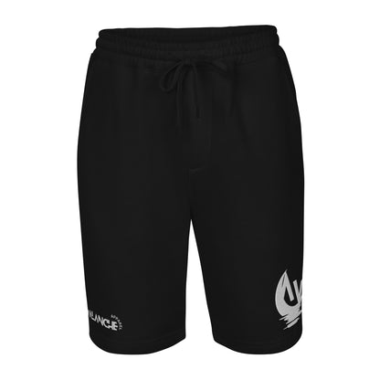 Embroidered Fleece Shorts