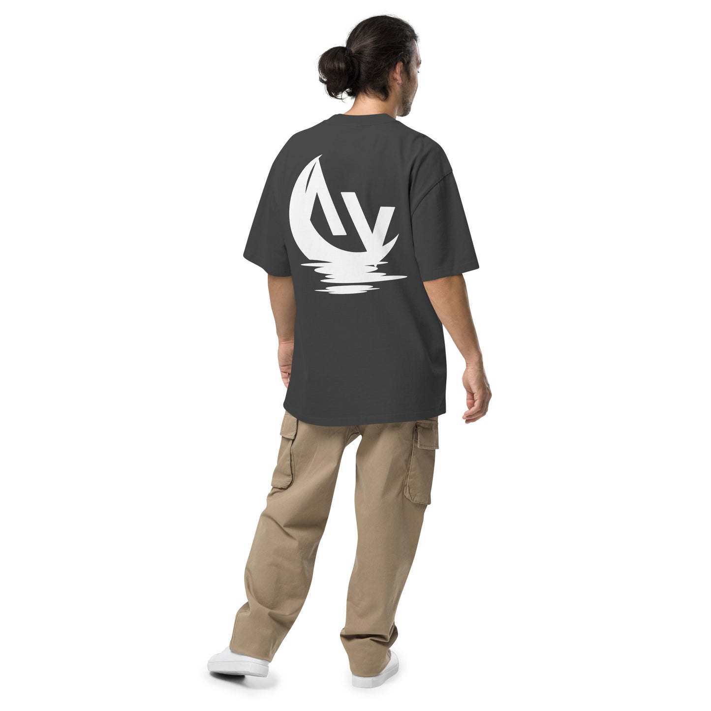 Premium Oversized Faded Shirt - LOGO