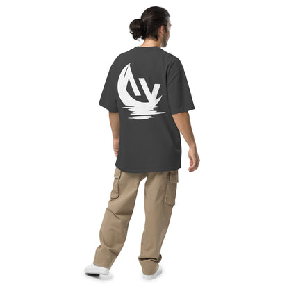 Premium Oversized Faded Shirt - LOGO