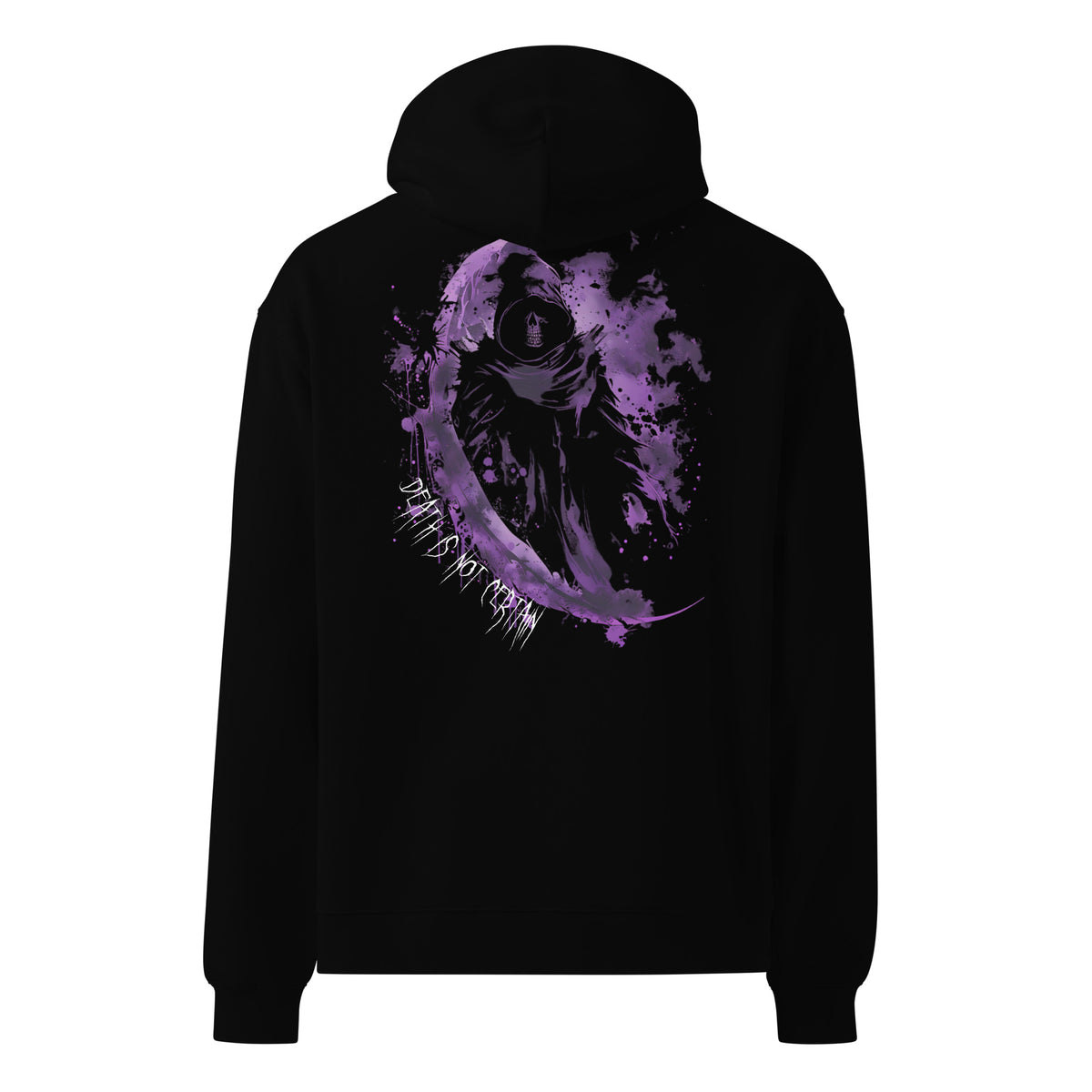 REAPER Oversized Heavyweight Hoodie - Black