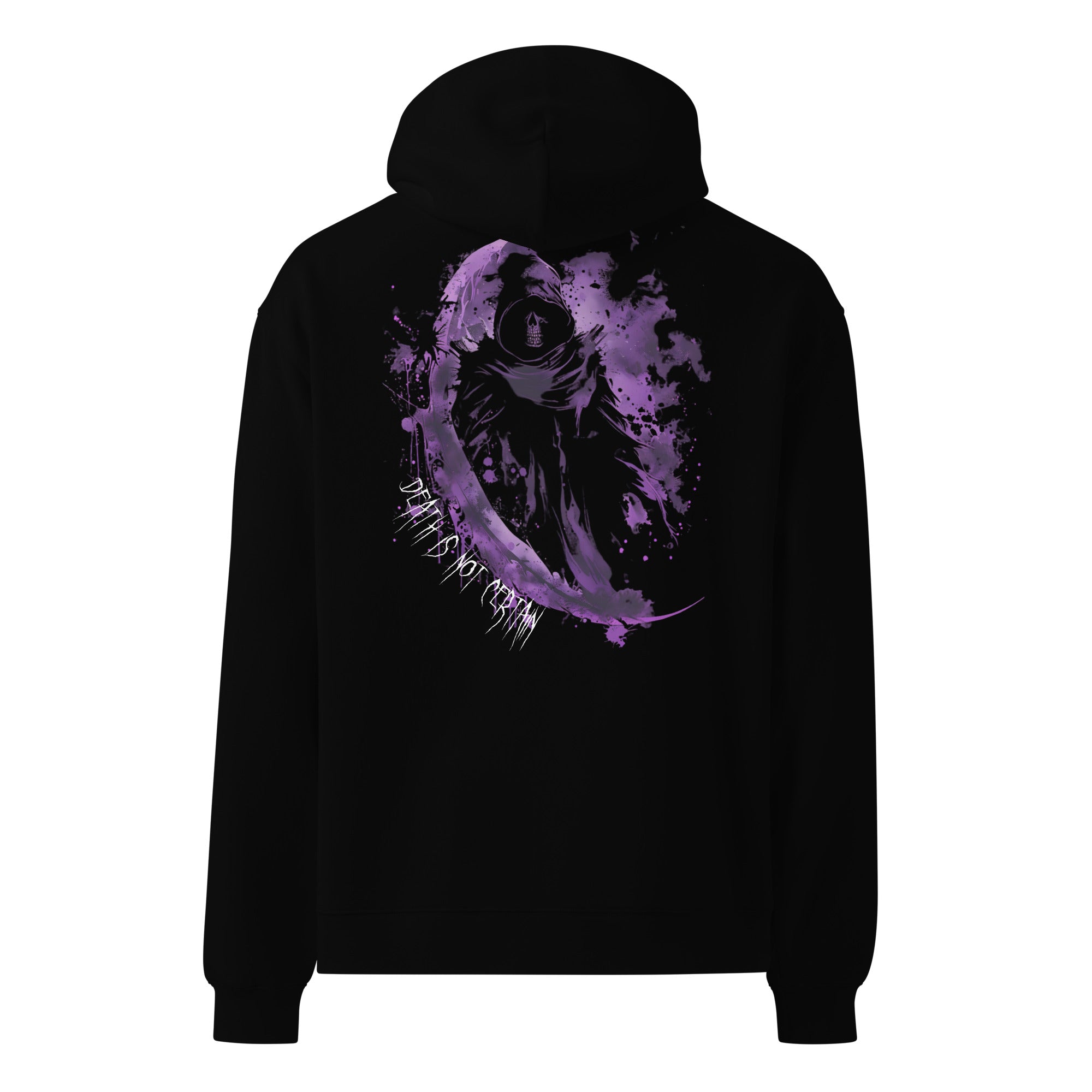 REAPER Oversized Heavyweight Hoodie - Black