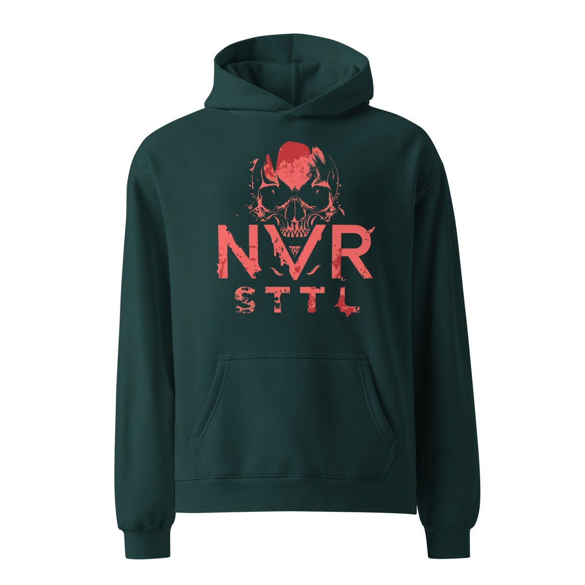 Heavyweight Oversized Hoodie - NVR STTL